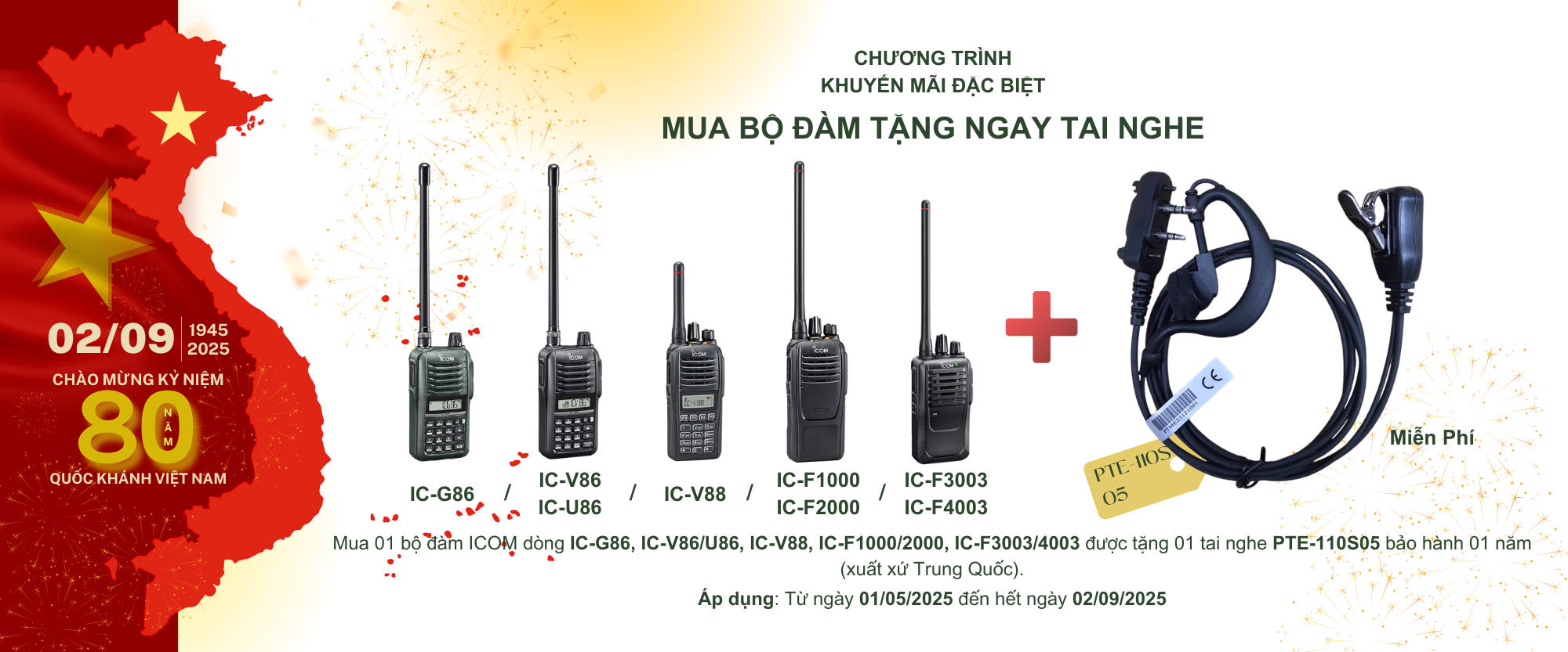 Chào Mừng 80 Năm Quốc Khánh Việt Nam